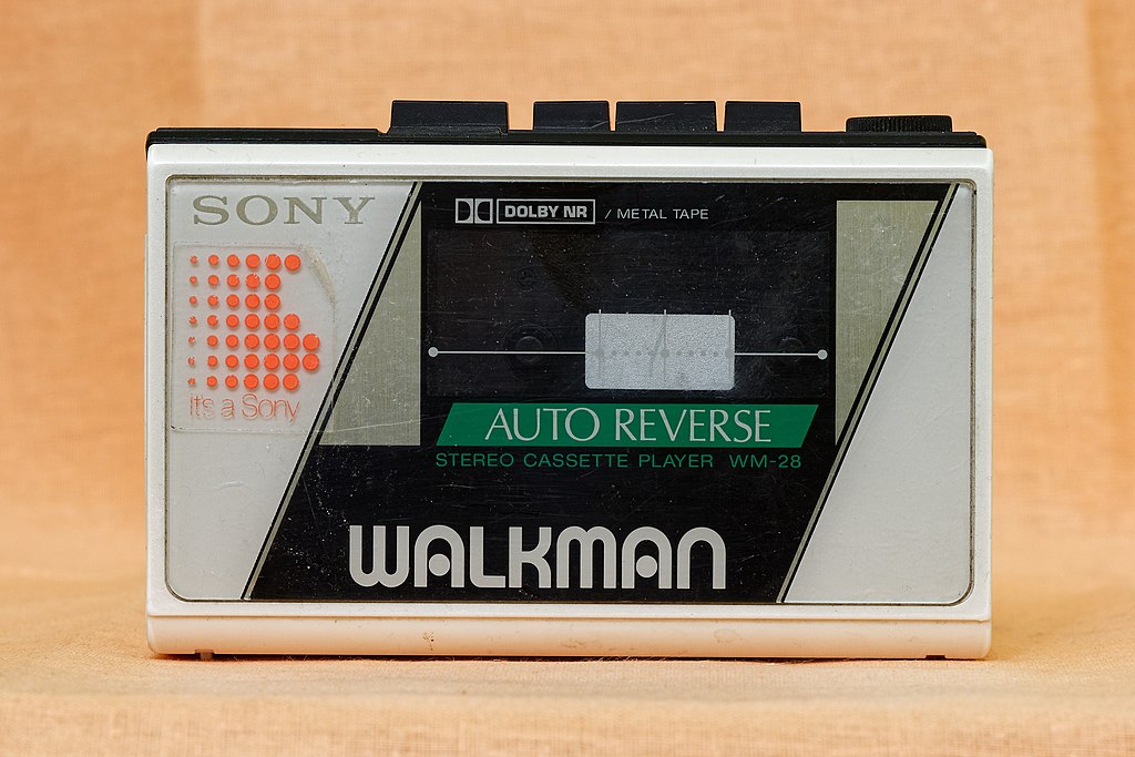 Early model of the Sony Walkman