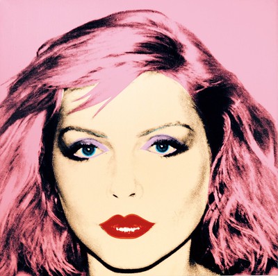 Portrait of Debbie Harry by Andy Warhol 1980