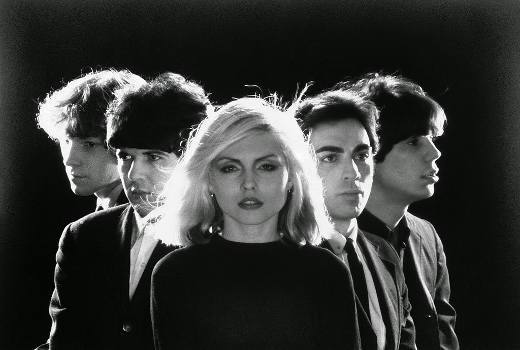 The Band Blondie with Debbie Harry in the Center 1977