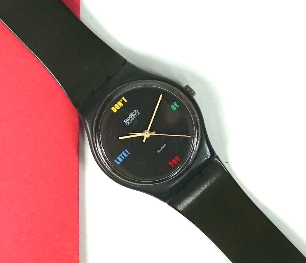 Swatch and the Adventures of Not Being Too Late in the 80’s and Now