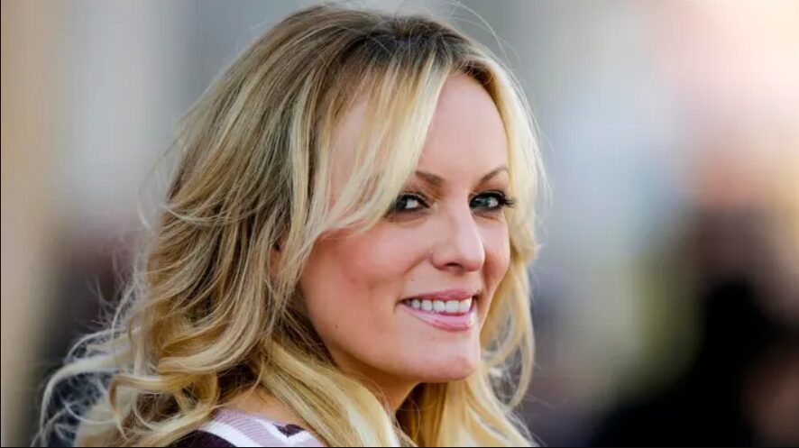 Stormy Daniels smiling