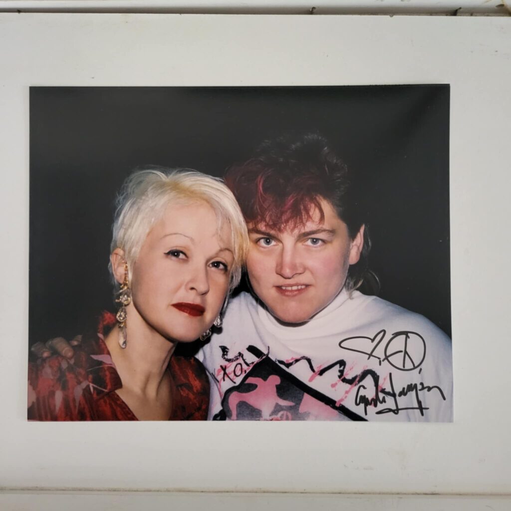 TIna and Cyndi Lauper