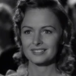 Woman in balck and white movie..donna reed as Mary.